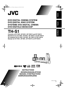 Mode d’emploi JVC TH-S1 Système home cinéma
