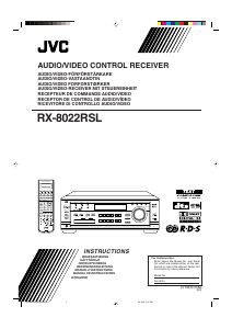 Mode d’emploi JVC RX-8022RSL Récepteur