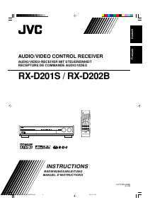 Bedienungsanleitung JVC RX-D202B Receiver