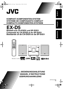 Handleiding JVC EX-D5 Stereoset