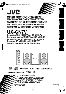 Manuale JVC UX-GN7V Stereo set