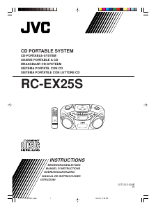 Manuale JVC RC-EX25S Stereo set