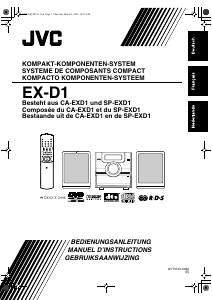 Handleiding JVC EX-D1 Stereoset