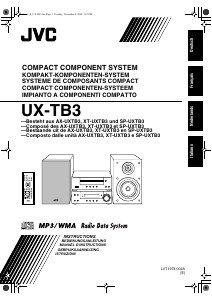Manuale JVC UX-TB3E Stereo set