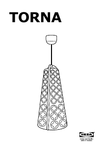 Bruksanvisning IKEA TORNA Lampa