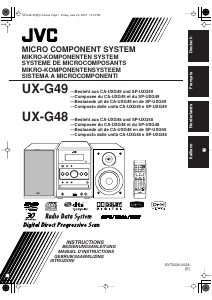 Manuale JVC UX-G48 Stereo set