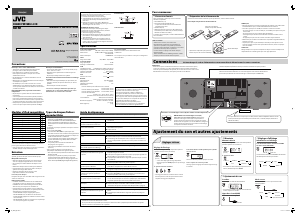 Mode d’emploi JVC RD-N1 Stéréo