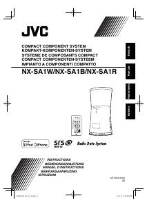 Manuale JVC NX-SA1W Stereo set