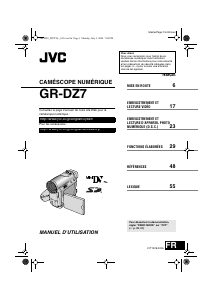 Mode d’emploi JVC GR-DZ7 Caméscope