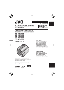 Mode d’emploi JVC GZ-MG255EX Caméscope