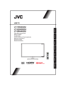 Mode d’emploi JVC LT-19HA52U Téléviseur LED