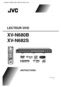 Mode d’emploi JVC XV-N680B Lecteur DVD