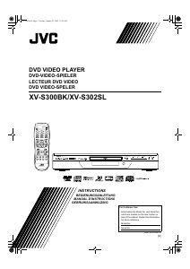 Handleiding JVC XV-S302SL DVD speler