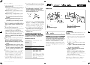 Mode d’emploi JVC WR-MG77 Étui pour appareil photo sous-marin