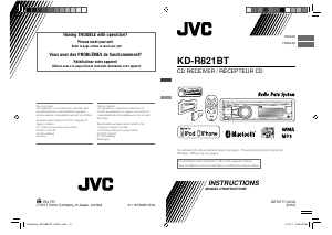 Handleiding JVC KD-R821BTE Autoradio