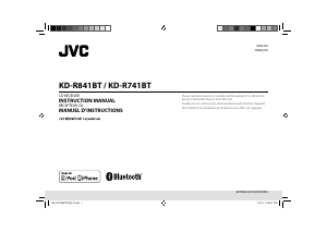 Handleiding JVC KD-R741BTE Autoradio