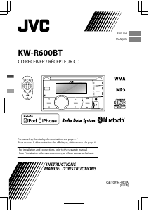 Handleiding JVC KW-R600BT Autoradio