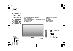 Mode d’emploi JVC LT-42DS9WU Téléviseur LCD