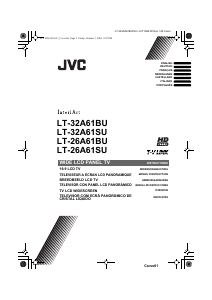 Mode d’emploi JVC LT-26A61BU Téléviseur LCD
