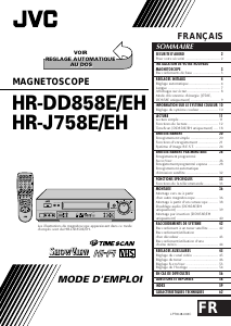 Mode d’emploi JVC HR-J758E Magnétoscope