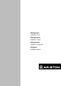 Bruksanvisning Ariston BD 262 AI EU Kyl-frys