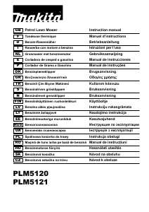 Manual de uso Makita PLM5120 Cortacésped