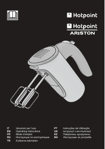 Manuale Hotpoint HM 0306 AX0 Sbattitore