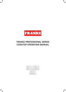 Manual Franke FIXG9041B1 N/L Hob