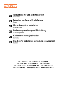 Manual Franke FMA 605 BK XS Cooker Hood