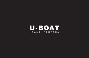 Manual U-Boat 8470/MT Darkmoon 38 Ipb Relógio de pulso