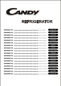 Manual Candy CCOUN 5162WH Refrigerator