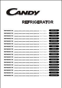 Bedienungsanleitung Candy CCOLS 6172WH Kühlschrank
