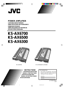 Mode d’emploi JVC KS-AX6300 Amplificateur de voiture