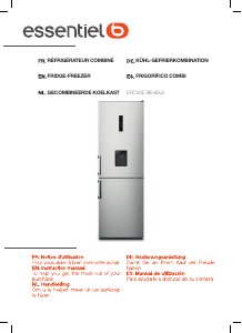 Mode d’emploi Essentiel B ERCVDE 185-60v2 Réfrigérateur combiné