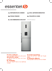 Bruksanvisning Essentiel B ERCVDE 185-60v2 Kyl-frys