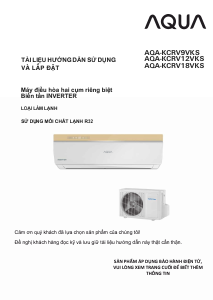 Hướng dẫn sử dụng Aqua AQA-KCRV18VKS Máy điều hòa không khí