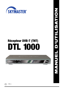 Bruksanvisning Skymaster DTL 1000 Digitalmottagare