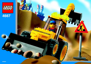 Bedienungsanleitung Lego set 4667 4Juniors Loadin' Digger