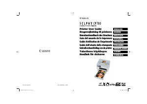Manuale Canon Selphy CP780 Stampante fotografica