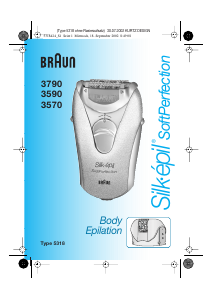 Mode d’emploi Braun 3790 Silk-epil SoftPerfection Epilateur
