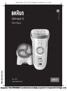 Εγχειρίδιο Braun SES 9 Silk-epil 9 Αποτριχωτική μηχανή