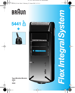 Handleiding Braun 5441 Scheerapparaat