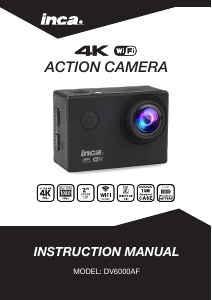 Handleiding Inca DV6000AF Actiecamera