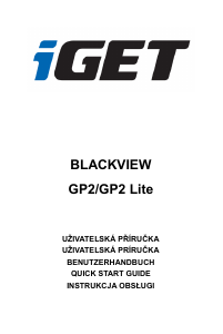 Handleiding iGet Blackview GP2 Lite Mobiele telefoon