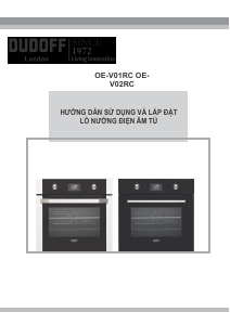 Hướng dẫn sử dụng Dudoff OE-V01RC Lò nướng