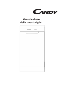 Manuale Candy CDPH 2L1047X Lavastoviglie
