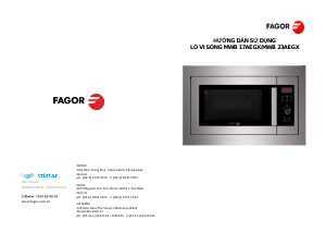 Hướng dẫn sử dụng Fagor MWB 17 AEGX Lò vi sóng