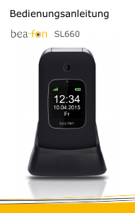 Bedienungsanleitung Beafon SL660 Handy