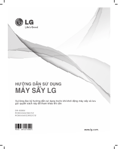 Hướng dẫn sử dụng LG RC8043C1Z Máy sấy