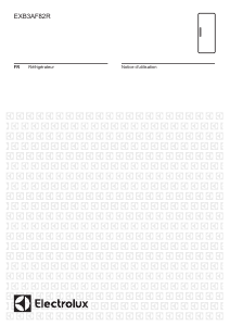 Mode d’emploi Electrolux EXB3AF82R Réfrigérateur